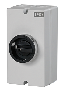 IMO 2 Pole 16A 900 VDC Disconnect Switch IP66 True DC Solar Isolator SI16-PEL64R-2