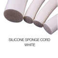White Silicone Sponge Cord – Closed Cell Seal Cord (WRAS Approved, 1mm–30mm) 10m coil