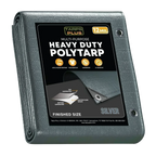 Silver Poly Tarp 10' x 20' Case of 5