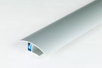 Aluminium door threshold strip 50mm x 900mm silver anodised