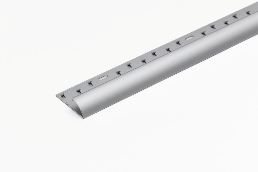 Cover Strip For Carpet Profile Metal Single Edge Trim 1000 MM Length Anodised Aluminium - DTC10