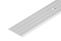 Aluminium door threshold strip 40mm x 1m  silver anodised