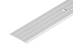 Aluminium door threshold strip 40mm x 1m  silver anodised