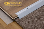 Aluminium Door Threshold Ramp Strip 45 MM x 1 M & 2 M Length Anodised LPS16