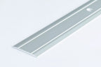 anodised aluminium flat threshold bar champagne