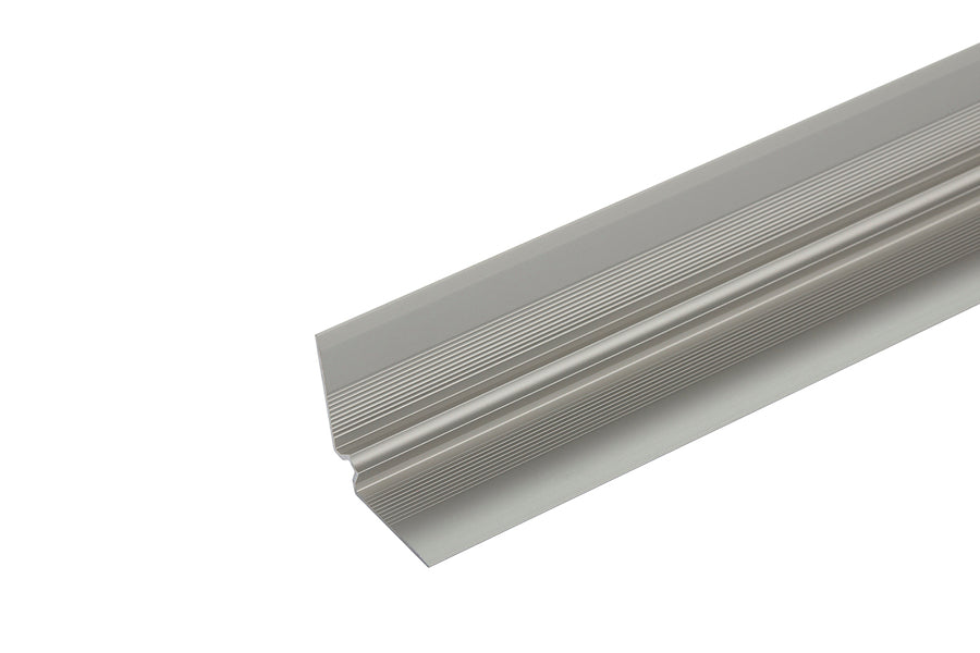 Aluminium Stair Nosing Inner Corner 5 MM x 900 MM & 2500 MM Length Silver LVT W5