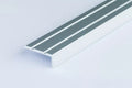 slim stair nosing profile grooved surface UK
