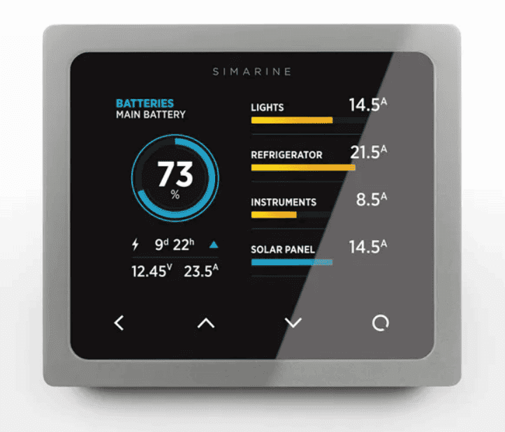 Simarine Pico Display Panel Mount Silver
