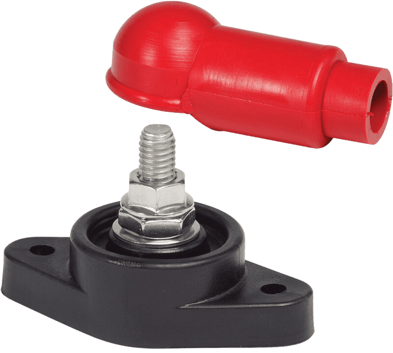 Blue Sea Single 3/8"-16 Stud PowerPost Connector