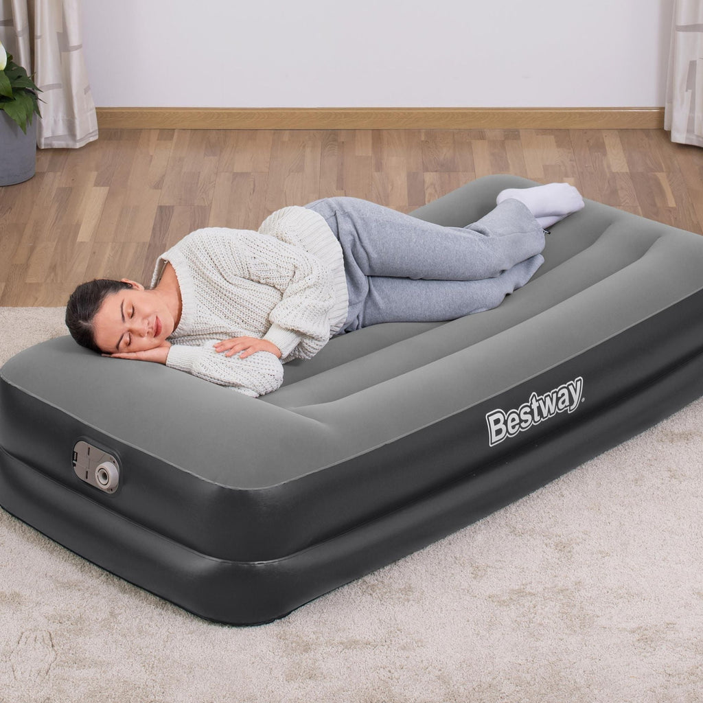 Tritech Air Mattress Twin Built-in AC pump