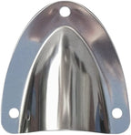 Small Stainless Steel Clamshell Cable Entry Cover
