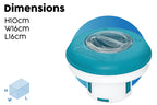 Pool & Hot Tub Chlorine Dispenser 6.5” Chemical Dispenser