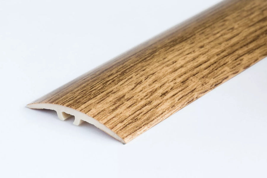 Self adhesive uPVC door threshold strip 40mm x 900mm smoked oak  