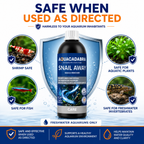Aquacadabra Snail & Hydra Control Freshwater Aquarium Treatment 250ml 500ml