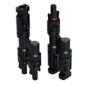 Exotronic 2 to 1 'h' Branch Solar Connector Pair