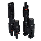 Exotronic 2 to 1 'h' Branch Solar Connector Pair