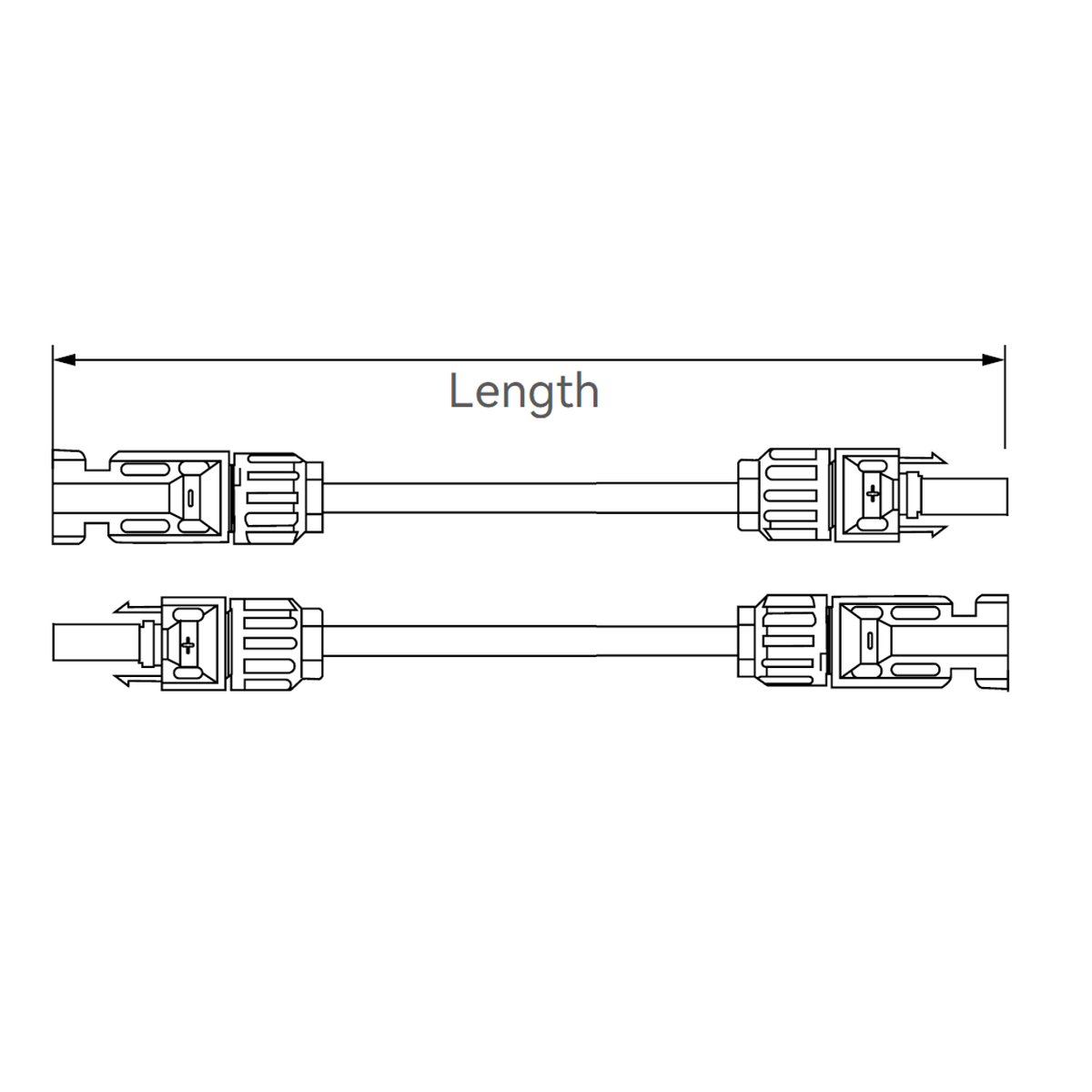 3m Exotronic 4mm² Twin Solar Extension Cable