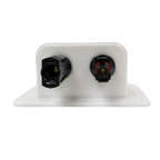 Exotronic White Solar Connector Cable Entry Cover