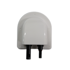 Exotronic White Solar Connector Cable Entry Cover
