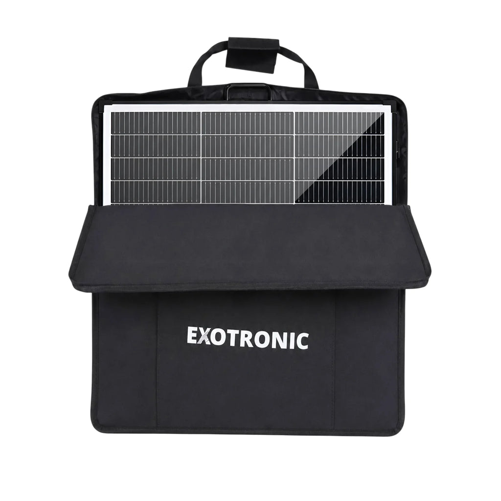 Exotronic 200W Fusion Portable Folding Solar Panel - No Controller