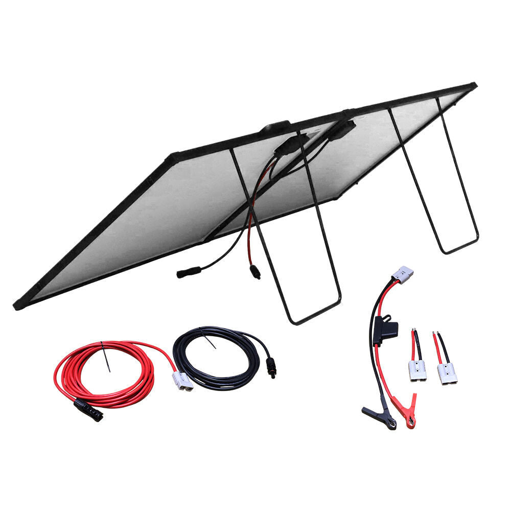 Exotronic 200W Portable Folding Solar Panel + Victron SmartSolar 75/15