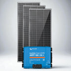 Exotronic 3x 250w Solar Panel & Victron SmartSolar MPPT 100/50 Bundle