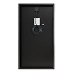 130W Rigid Solar Panel Black