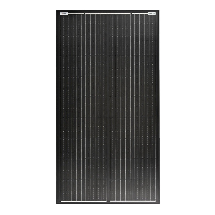 130W Rigid Solar Panel Black