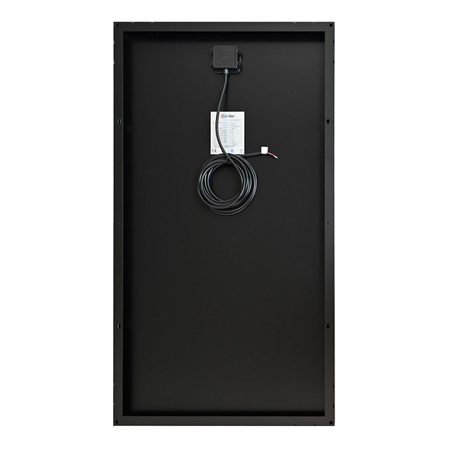 160W Rigid Solar Panel Black