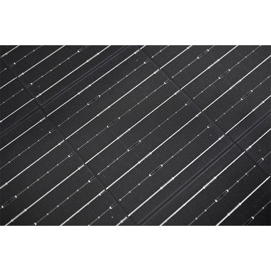 160W Rigid Solar Panel Black