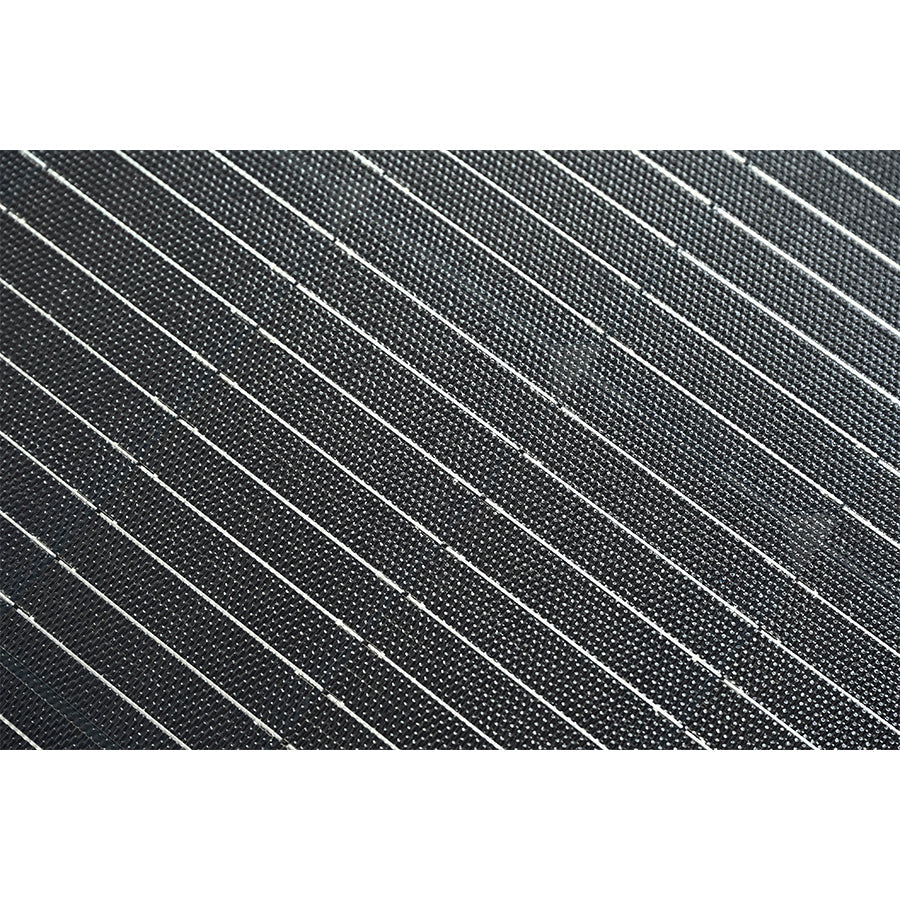 250W Semi-Flexi Solar Panel Black Rear Exit