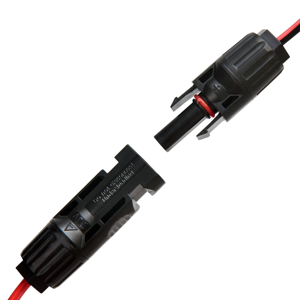 MC4 to Alligator Clip Connector 8ft