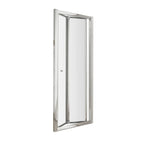 Foundry 4mm Glass Recessed Bi-Fold Shower Door - Chrome