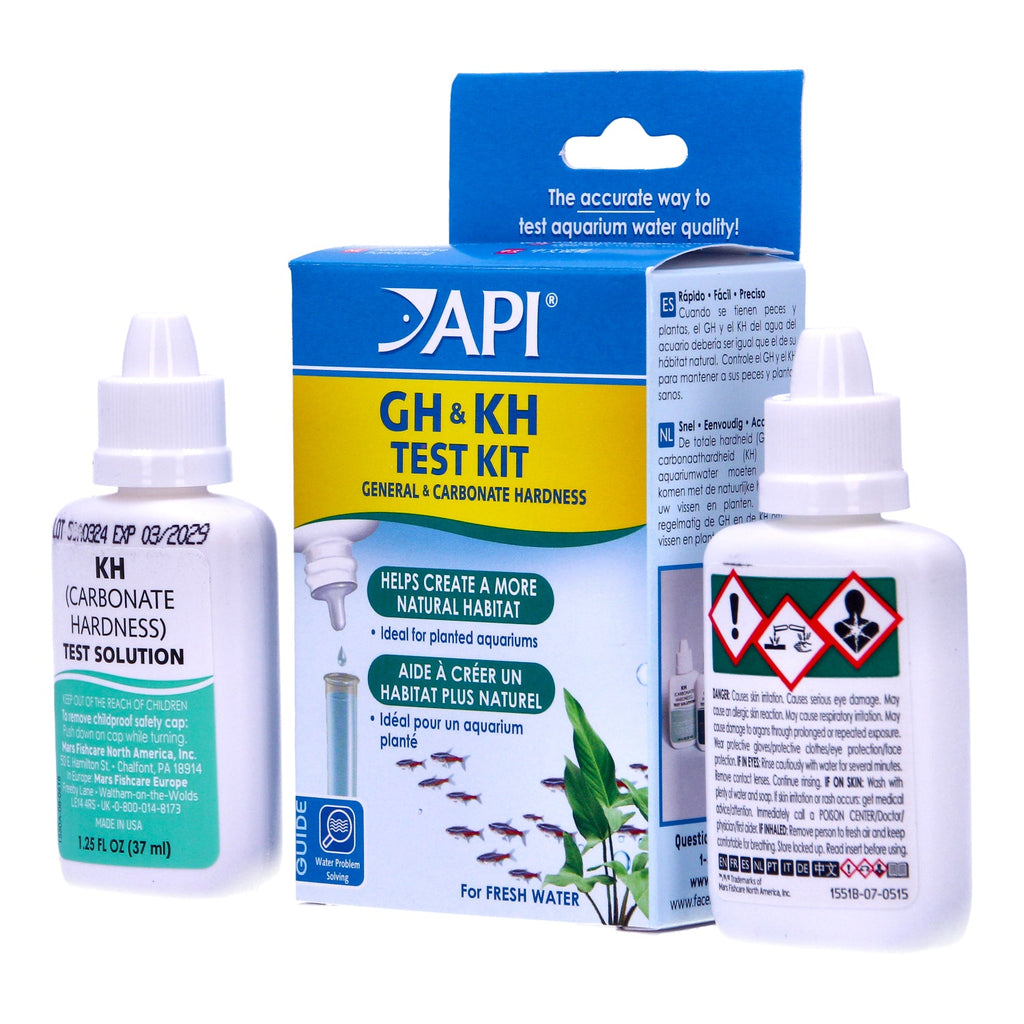 API GH & KH Hardness Test Kit for Freshwater & Tap Water