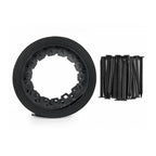 Lawn Border Set, Easy Border 40mm Black 10m With Pegs