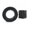 Lawn Border Set, Easy Border 60mm Black 10m With Pegs