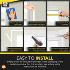 Window Insulation Film Kit 1.5Mx4M | Draught Excluder
