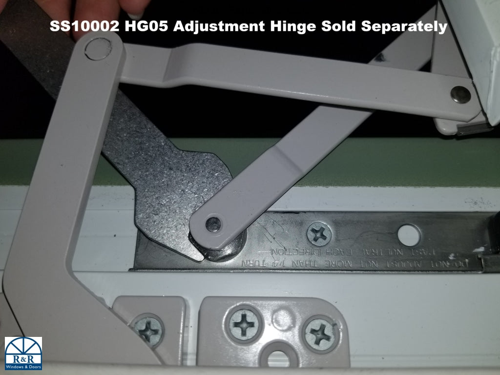 SS10003 - Roto North America HG05 10" Adjustable Hinge Kit For Casement Windows
