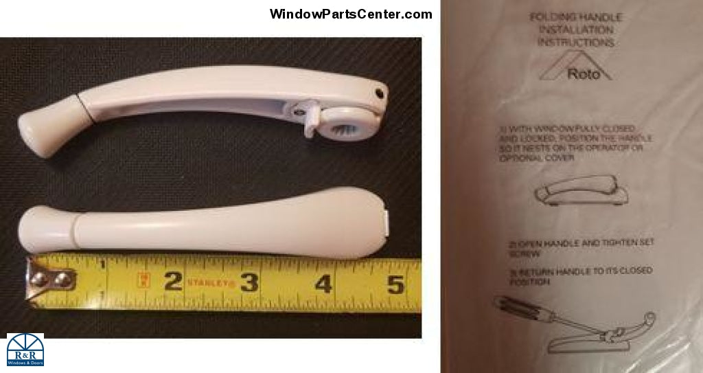 SS10012 - Roto X Drive Handle for Casement and Awning Window Operator