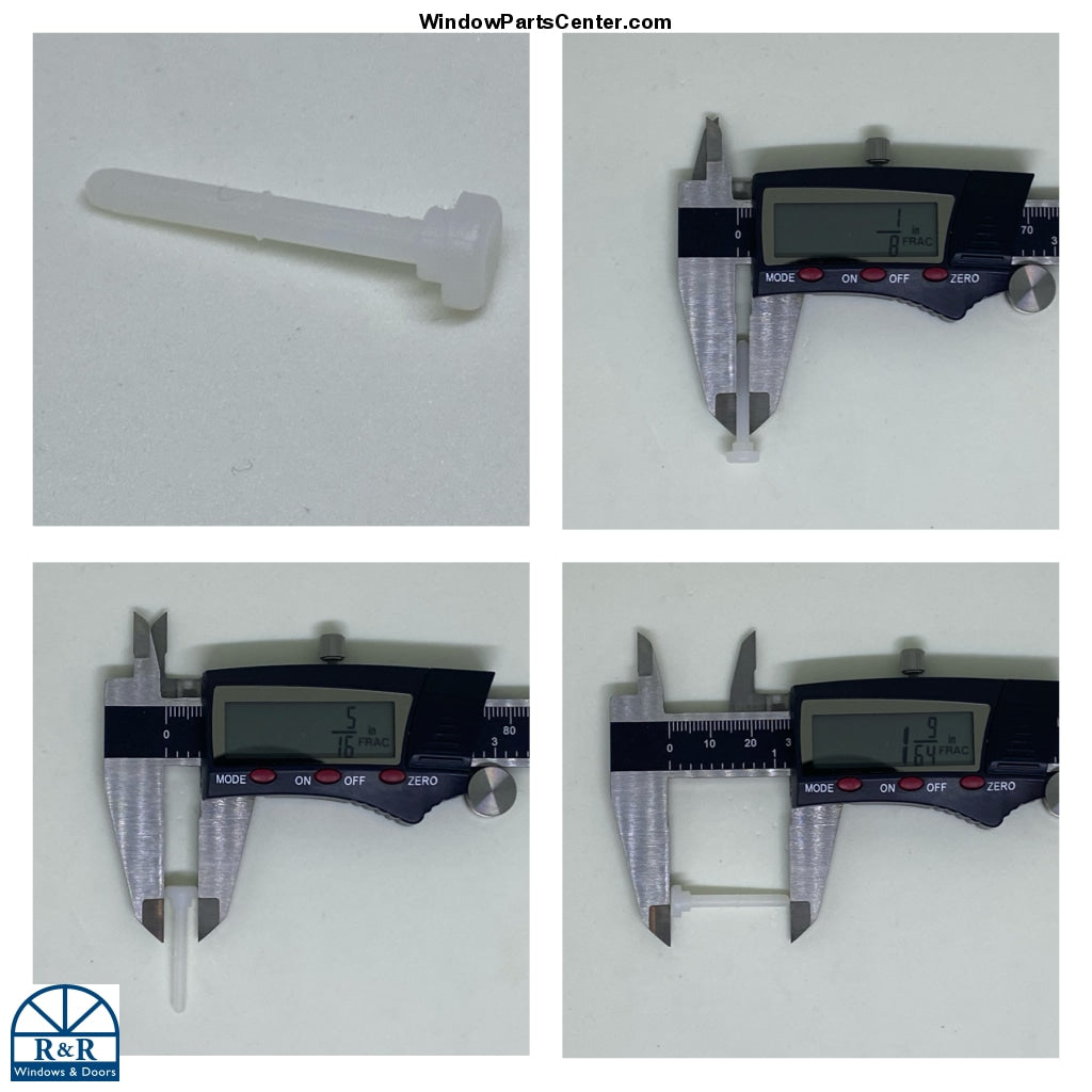 SS10015 - SuperSeal White Plastic Screen Pins Old Style