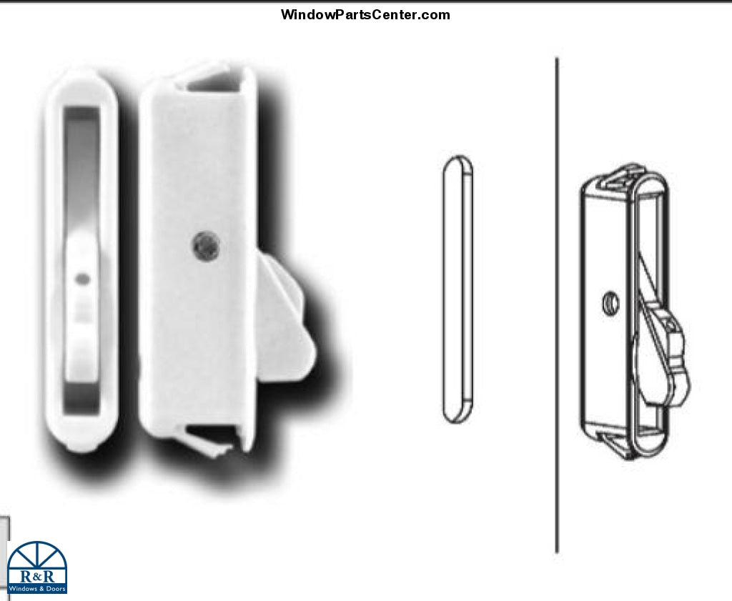 SS20012 Vinyl Single Hung Routed Window Operated Control Device WOCD Mini Angel Window Fall Prevention