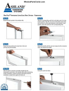 SS20016 Flush Mount Tilt and Lock Sash Lock with Wash Feature  - Kit ZX-11DT