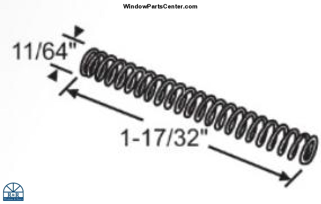 SS20019 - Replacmenet Tilt Latch Spring - TRACO