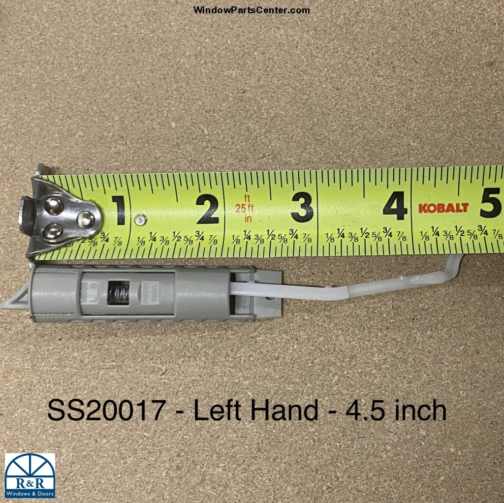 Ss20017 - Tilt And Lock Latch Assembly Left Hand / 4.5 Inch Double Hung