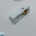 SS40000 - S(all) Brass Roller Horizontal Sliding Vinyl Window