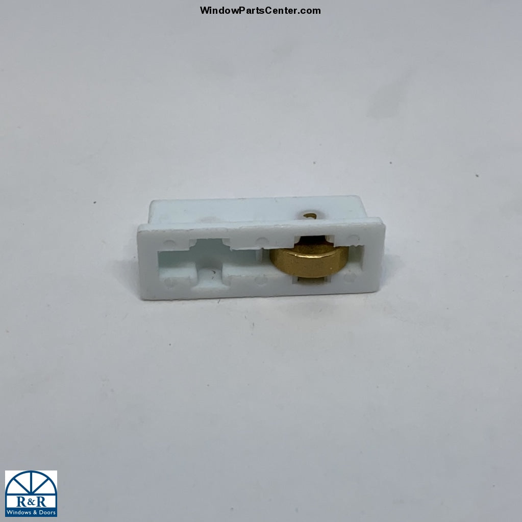 SS40000 - S(all) Brass Roller Horizontal Sliding Vinyl Window