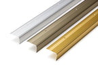 Aluminium Stair Nosing 48mm x 34mm x 118cm Length Step Edge Trim Anodised Silver, Gold, Champagne- SN RY48