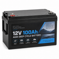 12V 100Ah AGM Deep Cycle Battery – Solar, Caravan & 4WD