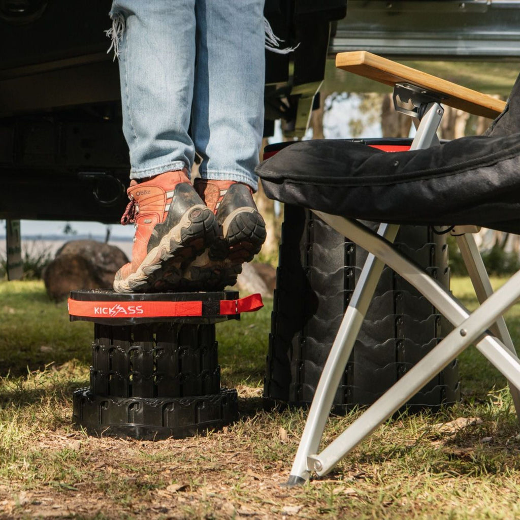 KickAss Portable Outdoor Pop Up Stool