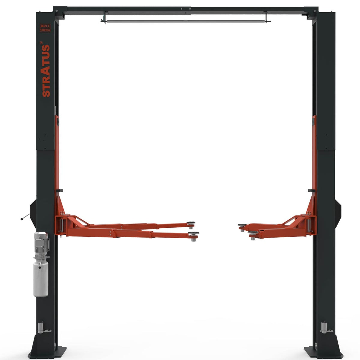 Stratus SAE-C12X 12,000 Lbs Clear Floor Two-Post Lift